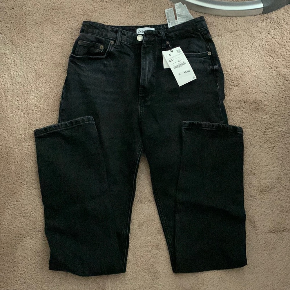 NWT Zara Black Jeans